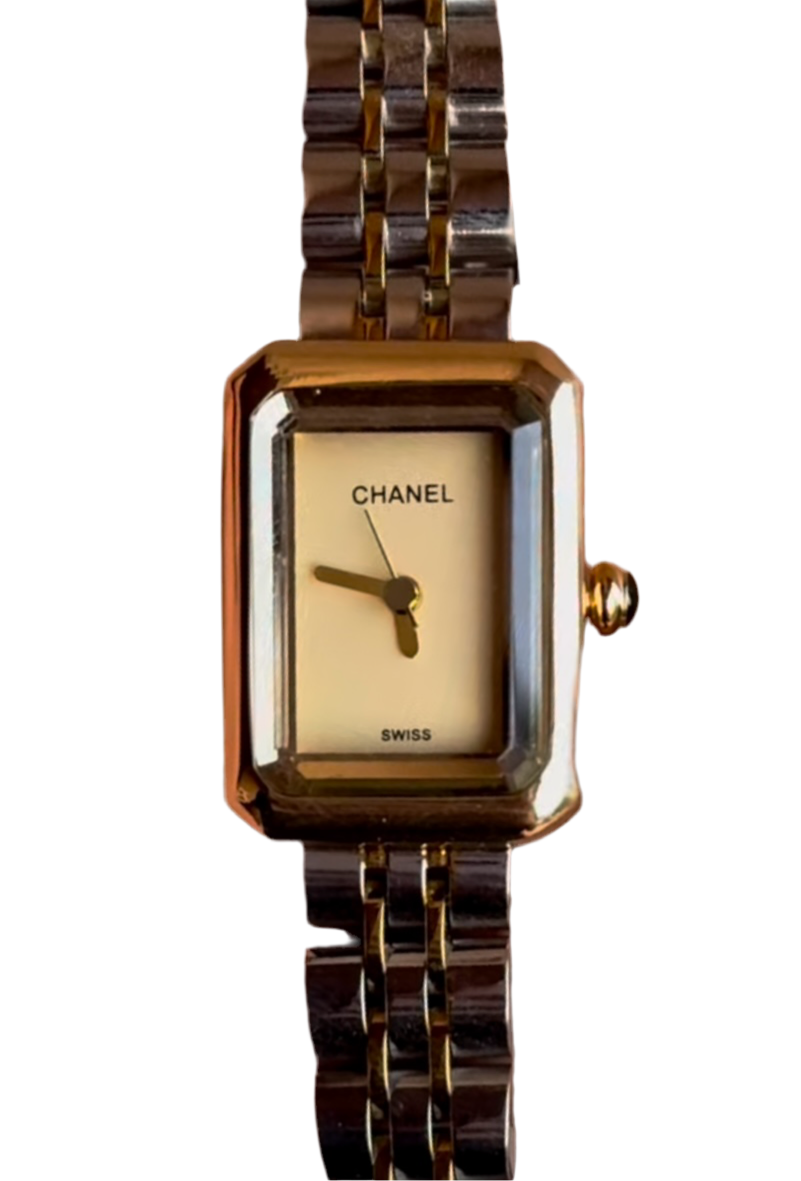 CHANEL Two Tone Rectangle dial