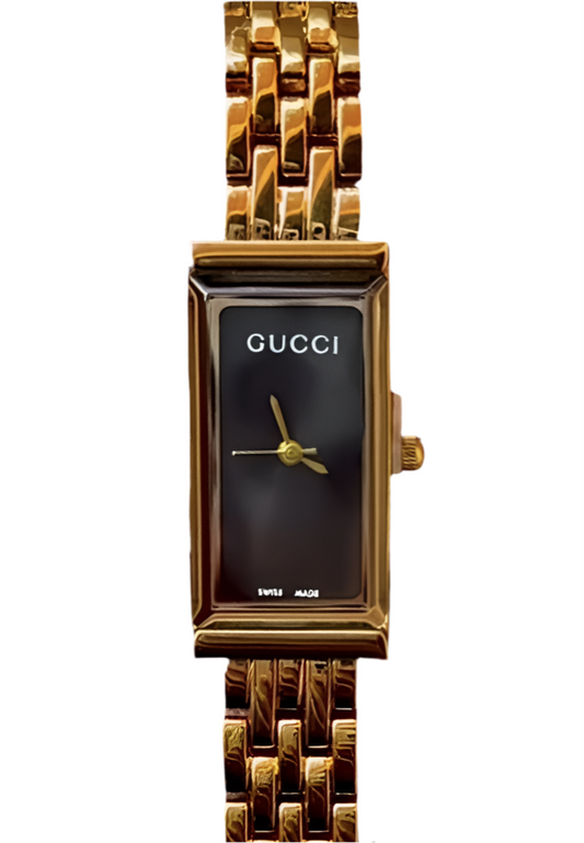 GUCCI Minimalistic Rectangle Watch