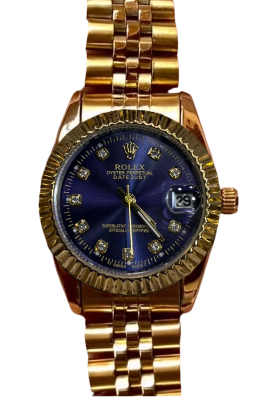 ROLEX Women Gold Band